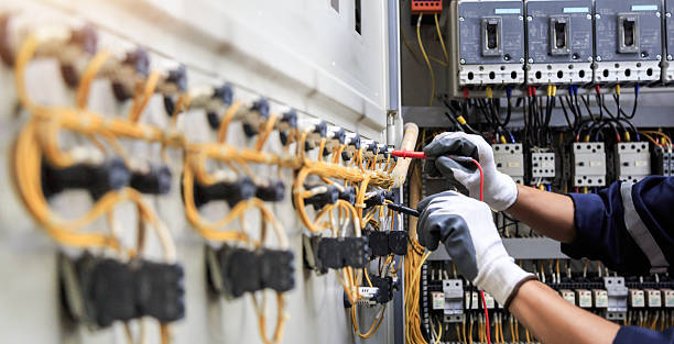 Professional Electrician technician working in Harrisville, RI